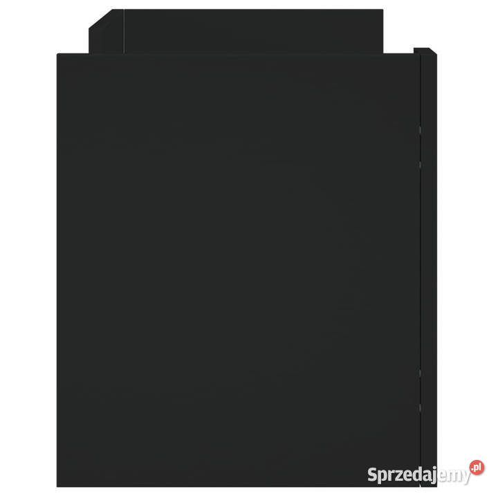 Szafka pod TV czarna 80x35x40 materiał