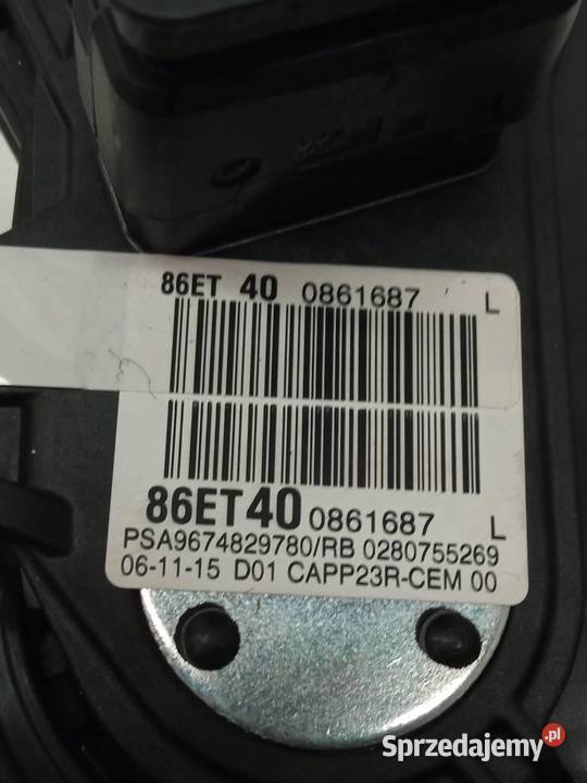 PEDAŁ POTENCJOMETR GAZU 9674829780 Citroen C4 osobowe świętokrzyskie sprzedam