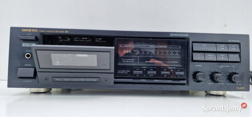Magnetofon Onkyo TA2620 Stereo Cassette Deck Międzychód