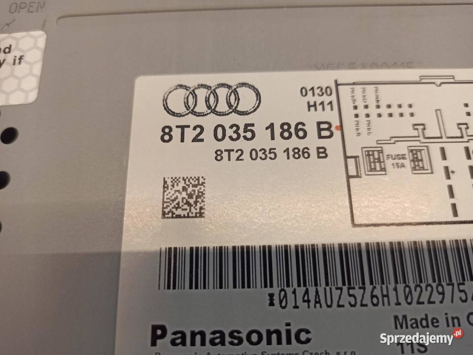 RADIO CONCERT AUDI A4 B8 8T2035186B Sprzęt audio fabryczny dolnośląskie sprzedam