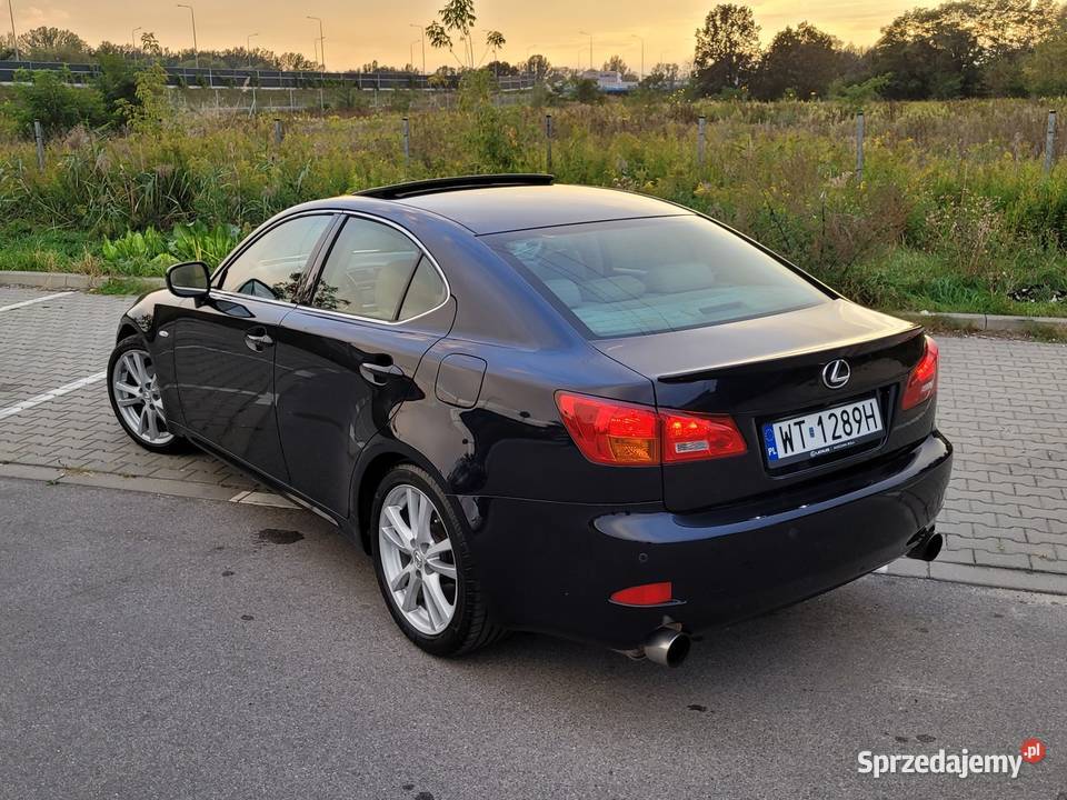Lexus IS250 Full Zadbany elektrycznie ustawiane fotele mazowieckie Warszawa