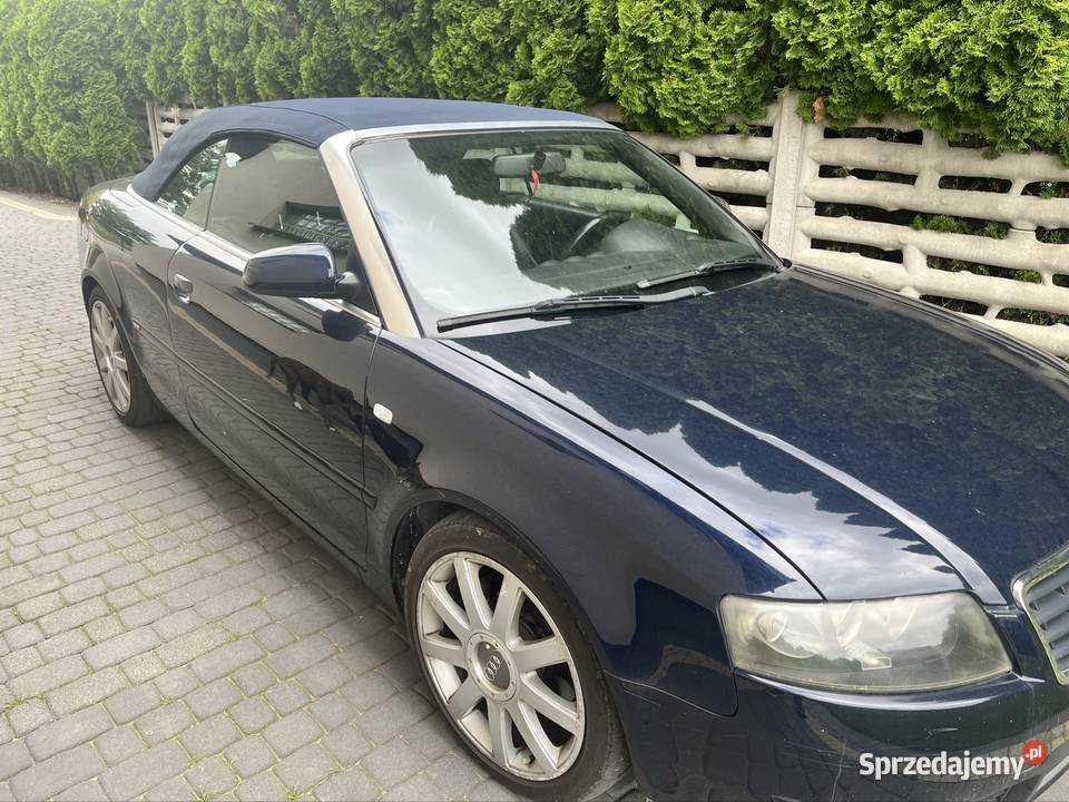 Audi a4 cabrio granatowy Radomsko