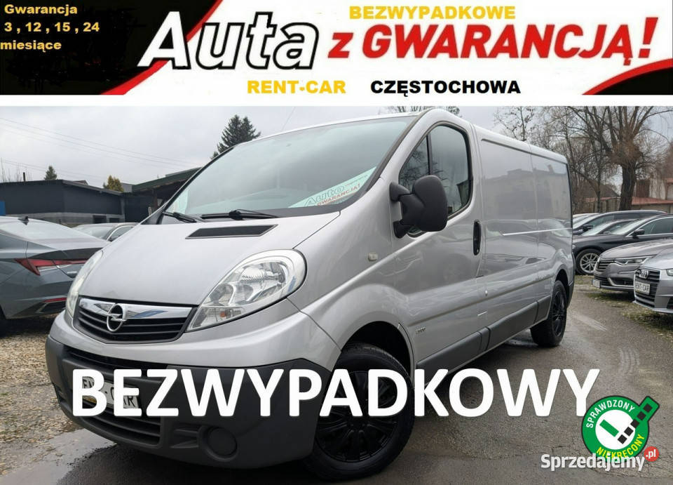 Opel Vivaro Long 20D115 Ciężarowy 3Osoby furgon Częstochowa