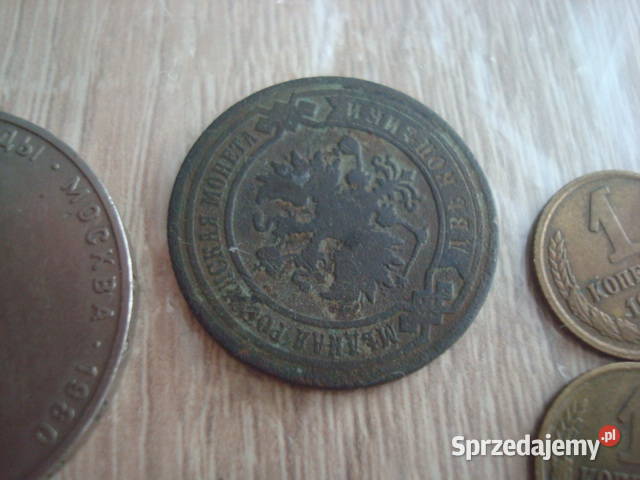 2 kopiejki 1893 Rosja Aleksander III Bądkowo sprzedam