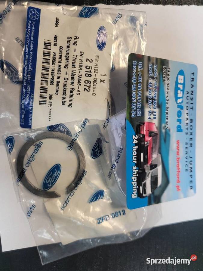 SYNCHRONIZATOR FORD 2518672 H1BR7A046AD BRATFORD mazowieckie Radom sprzedam