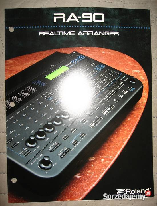 Roland RA90 Realtime Arranger broszura Kępice