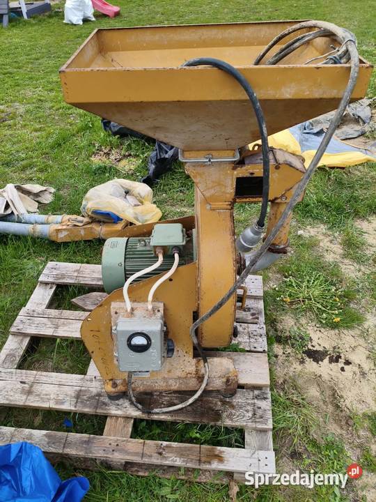 Śrutownik z silnikiem 55kw śląskie Żuraw