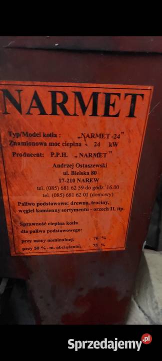 Piec narmet 24kw sprzedam