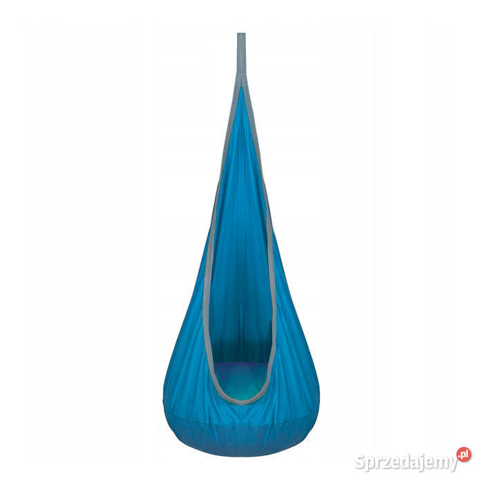 huśtawka kokon ogrodowa turkusowy