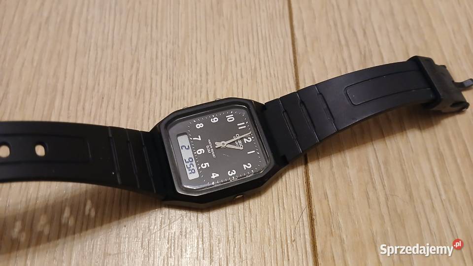 ZEGAREK CASIO ANADIGI NOWY MAŁO NOSZONY śląskie Bielsko-Biała sprzedam