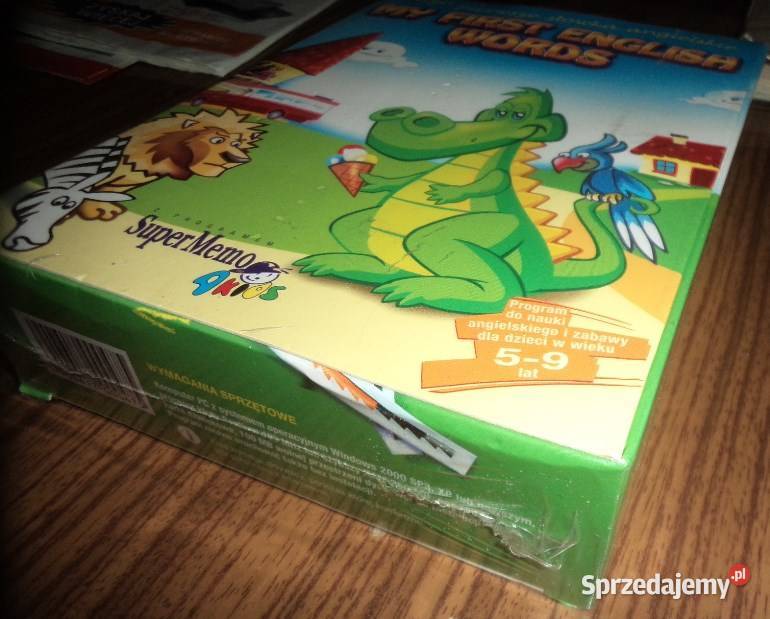 My First English WordsSupermemo 2012 folia 4kids podkarpackie Rzeszów