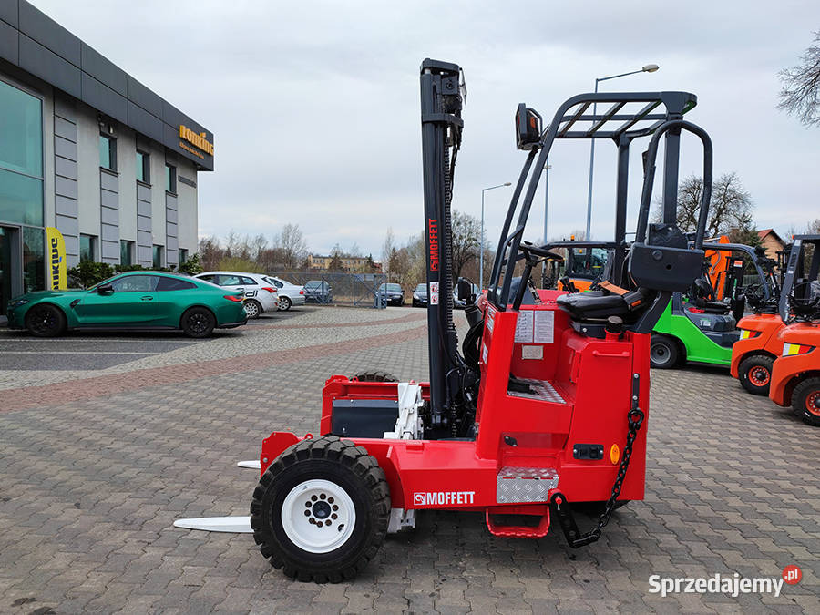 wózek widłowy podwieszany Moffett M5 203 3 m 2 Kęty