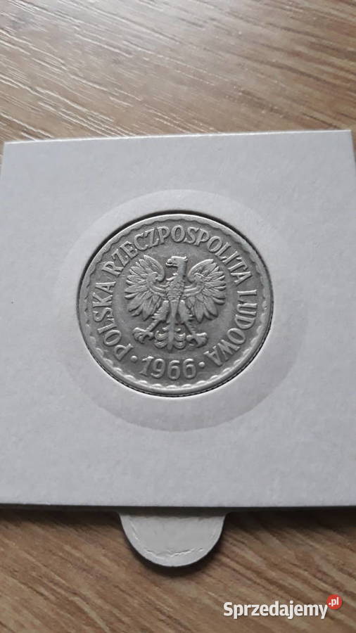 1 złoty 1966 rPRLRzadkość 3Cudeńko wielkopolskie Konin
