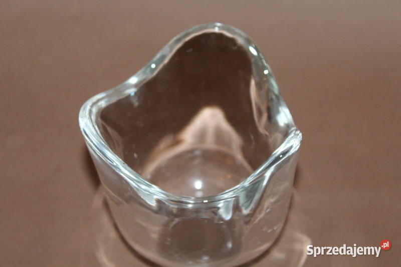 Szklany świecznik Reijmyre Szwecja 926 Szczecin