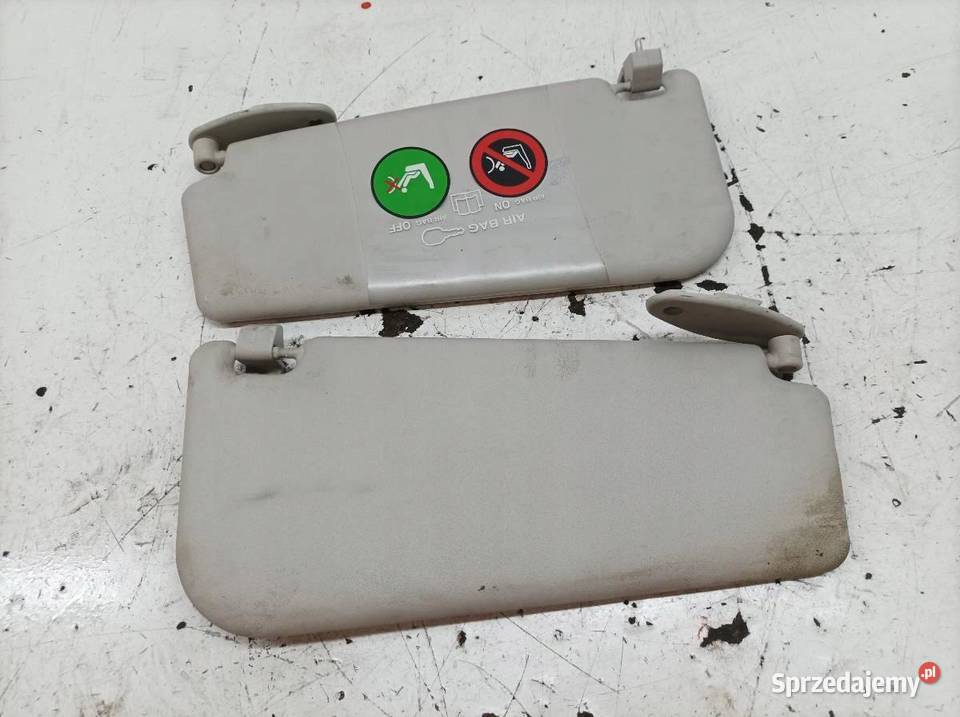 DASZKI PRZECIWSŁONECZNE PRAWY LEWY OSŁONA KPL