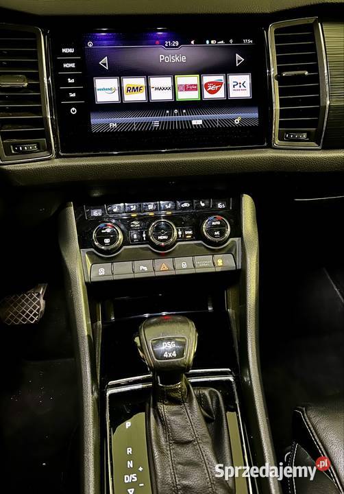 Kodiaq 4x4 webasto grzane fotele 2 komplety kół światła przeciwmgielne Samochody osobowe Gacnik