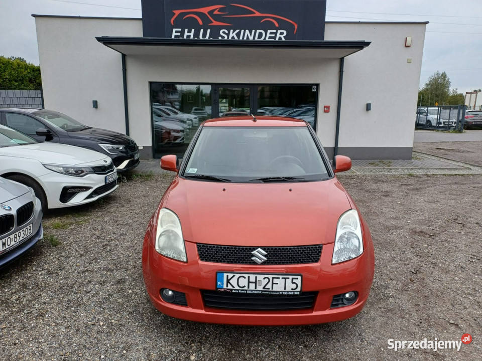 Suzuki Swift Grzane Fotele Klima Zarejestrowany komputer pokładowy Chrzanów
