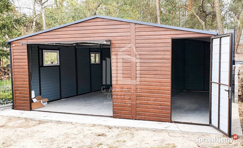 GARAŻ BLASZANY 6m x 58m Brama drzwi okno 500zł/m2 lubelskie