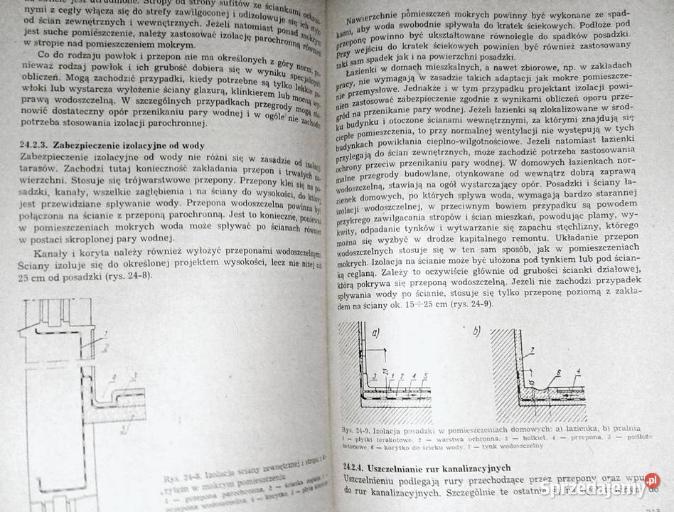 Zabezpieczenie budowli przed wilgocią wodą