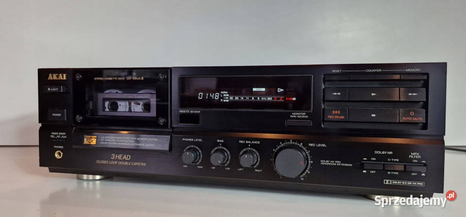 Magnetofon catette deck Akai GX65 GX 65 mk2 Międzychód