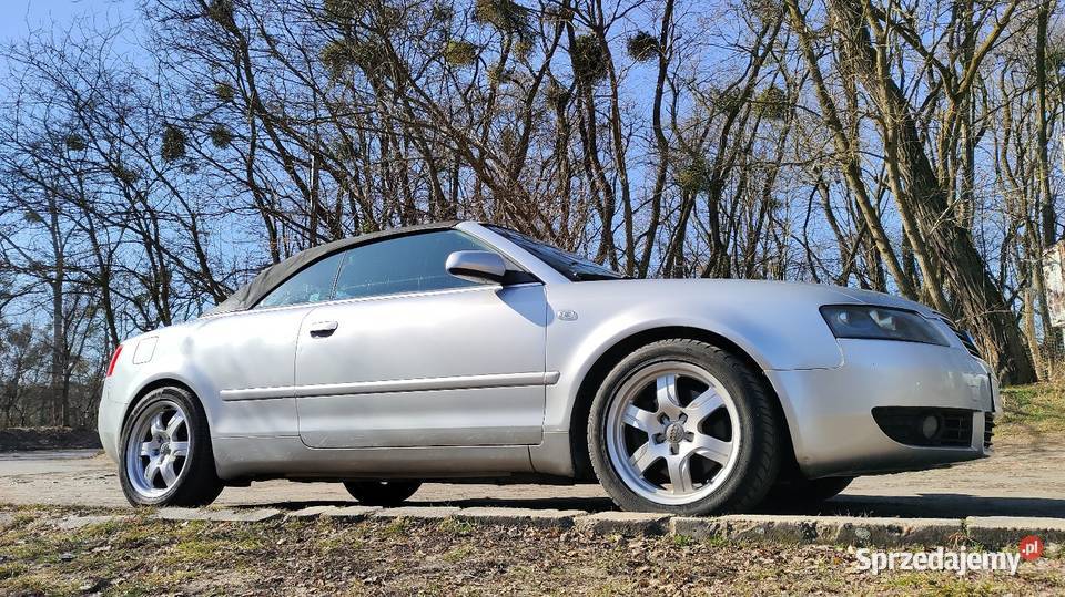 Audi A4 Cabrio 30 LPG Zamienię na samochód manualna Wojkowice