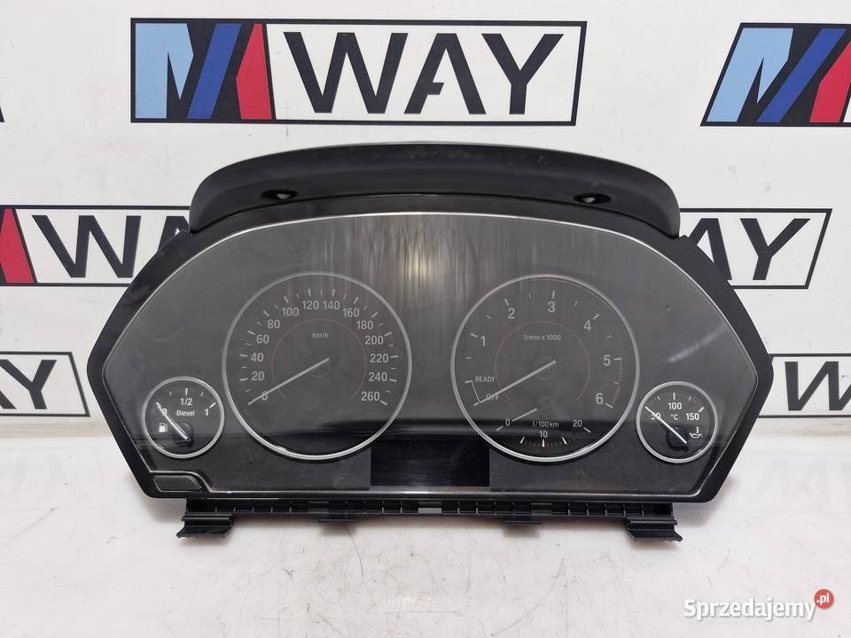 9232893 BMW F30 F32 F34 F36 LICZNIK ZEGARY Liczniki i zegary dolnośląskie