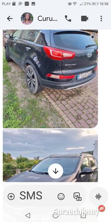 Sprzedam Kia Sportage 2012 Auto użytkowane 2000cm3 Żdżenice