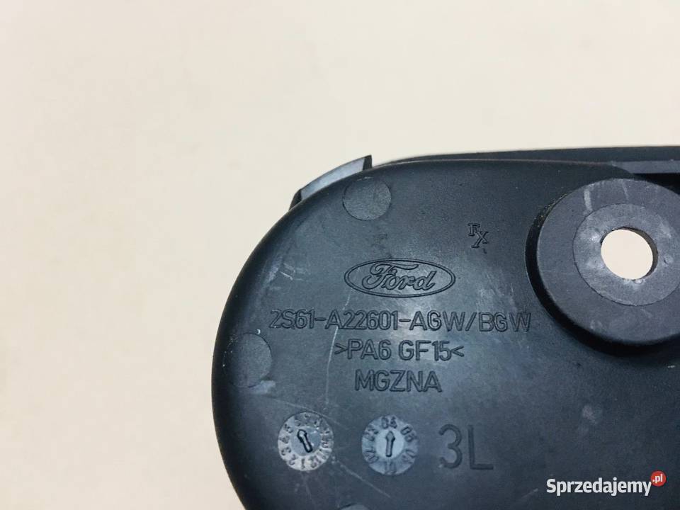 Klamka wewnętrzna lewa Ford Fiesta mk6 tapicerki samochodowe Szczecin