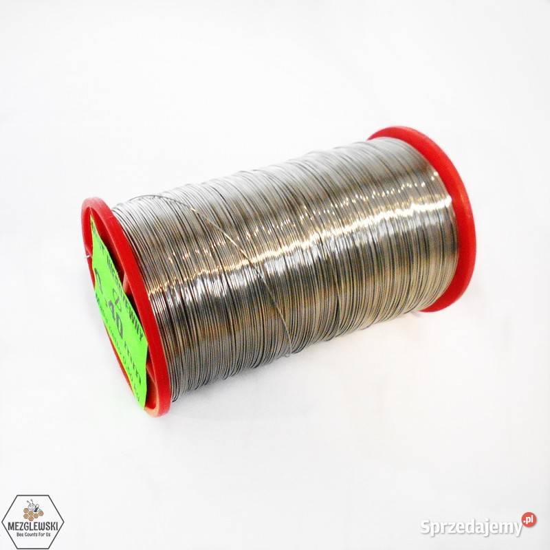 DRUT PSZCZELARSKI DO RAMEK 04MM 500G NIERDZEWNY
