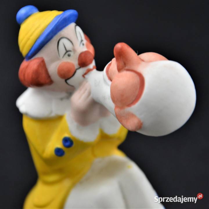 Klaun z balonem Hutschenreuther Selb Figurki z Porcelana i szkło Warszawa