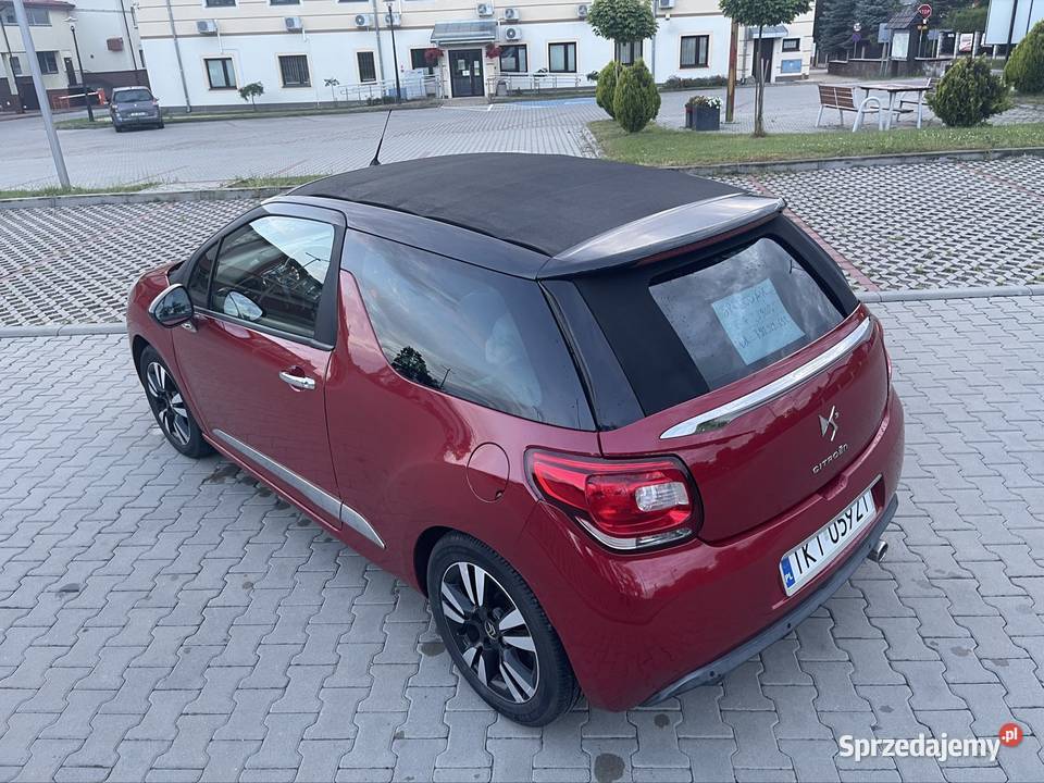 Citroen DS3 SoChic 16 eHDI Cabrio automat Brzezinki