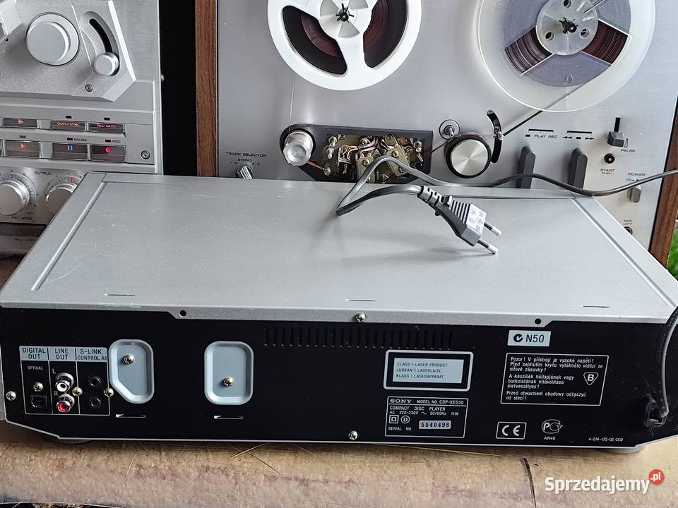 odtwarzacz CD Sony CDPXE 530 Mosty