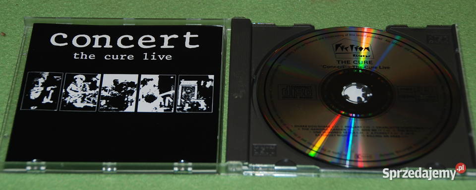 THE CURE Concert live cd rock Warszawa