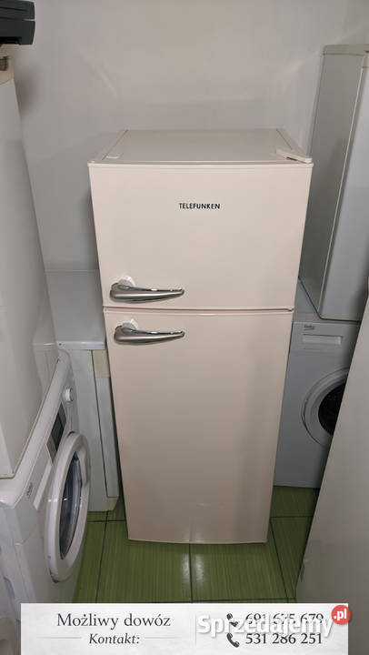 Lodówka w stylu retro Telefunken pojemność 212 Dobrzyń nad Wisłą