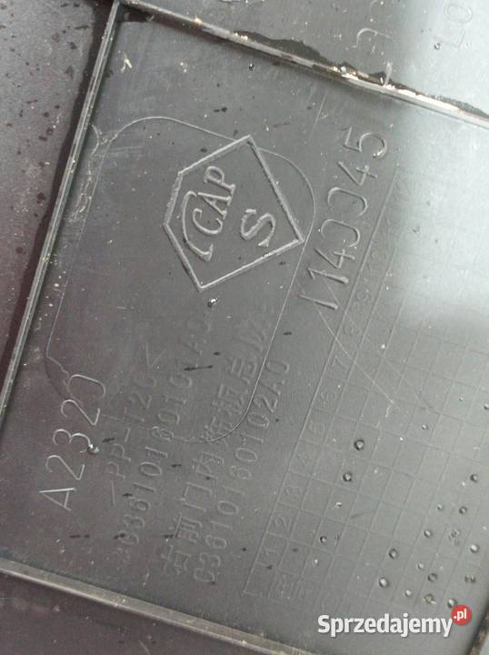 TAPICERKA BOCZEK PRAWY PRZÓD PASAŻERA Piaggio