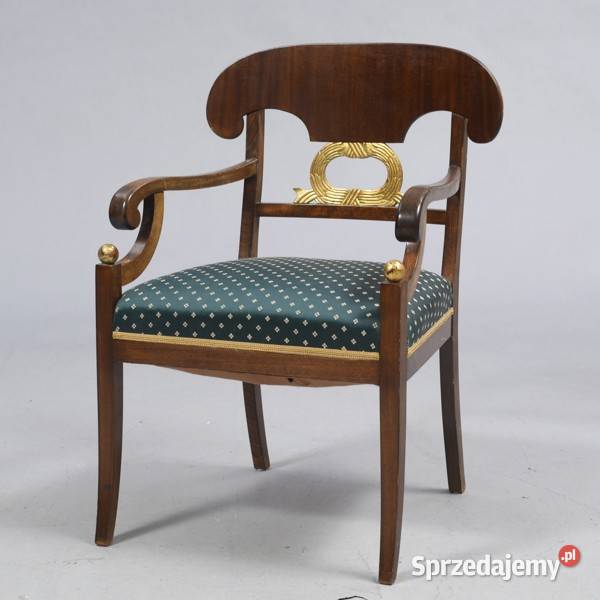 przepiekny fotel Karljohan 1900r 60cm Białystok sprzedam
