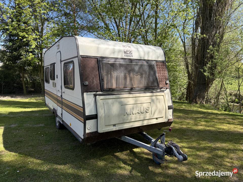 Przyczepa kempingowa KNAUS sprawna i Lubań