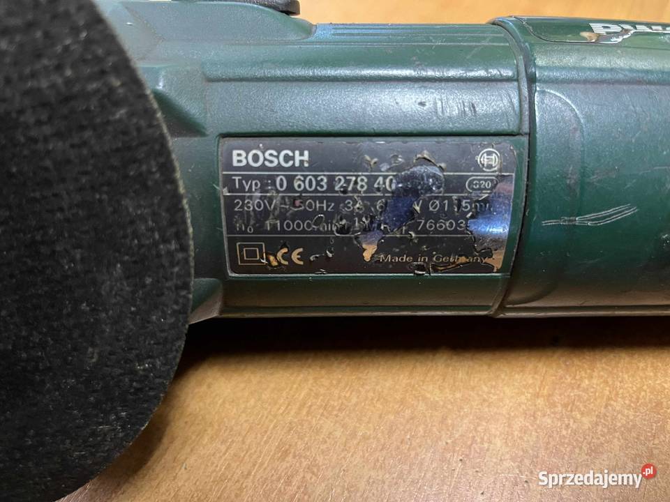 Szlifierka kątowa Bosch PWS 620 650 W 115 mm Elbląg sprzedam