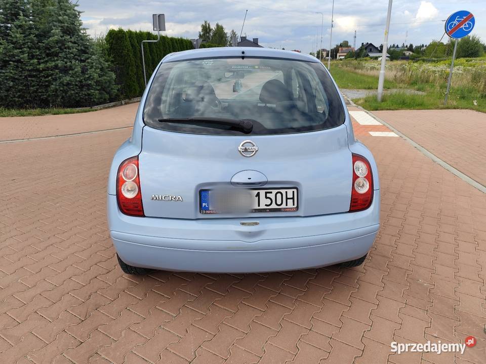 Nissan Micra 12 Benz 144 klimatyzacja 144500km Łuków