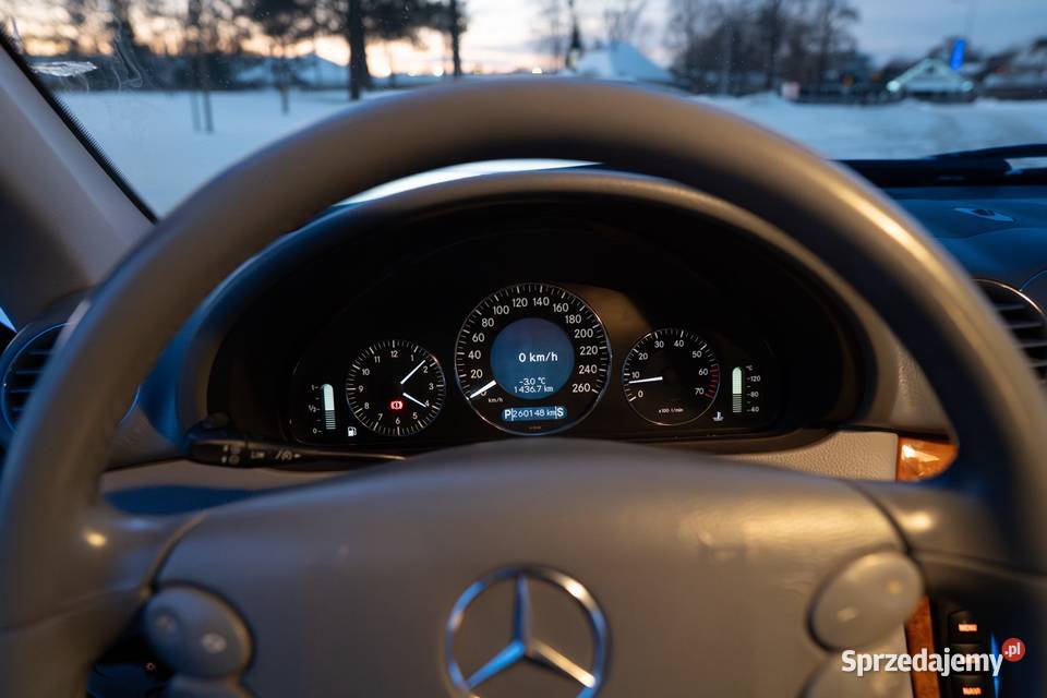 Mercedes CLK w209 32 v6 LPG zdrowy lakier metallic CLK pomorskie Kościerzyna