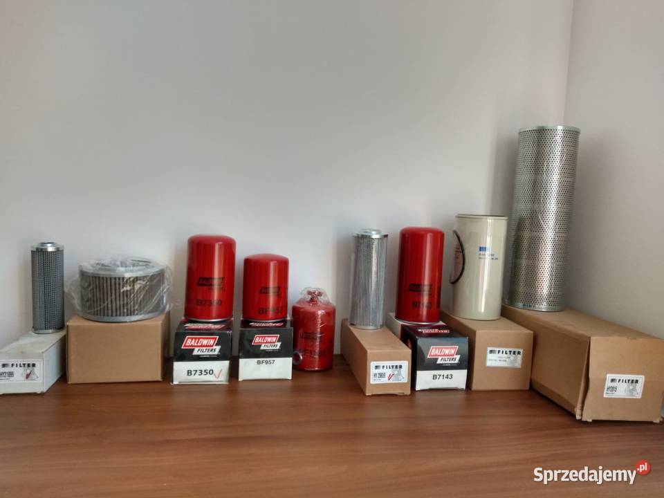 Sprzedam zestaw filtrów do maszyn budowlanych Stara Bukówka