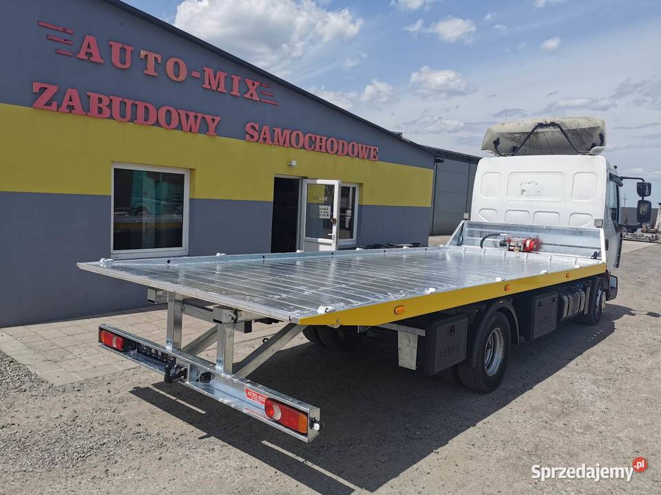 MERCEDES MAN auto laweta nowy najazd Strachosław