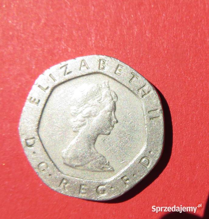 20 pence Elisabeth II r1982 Poznań