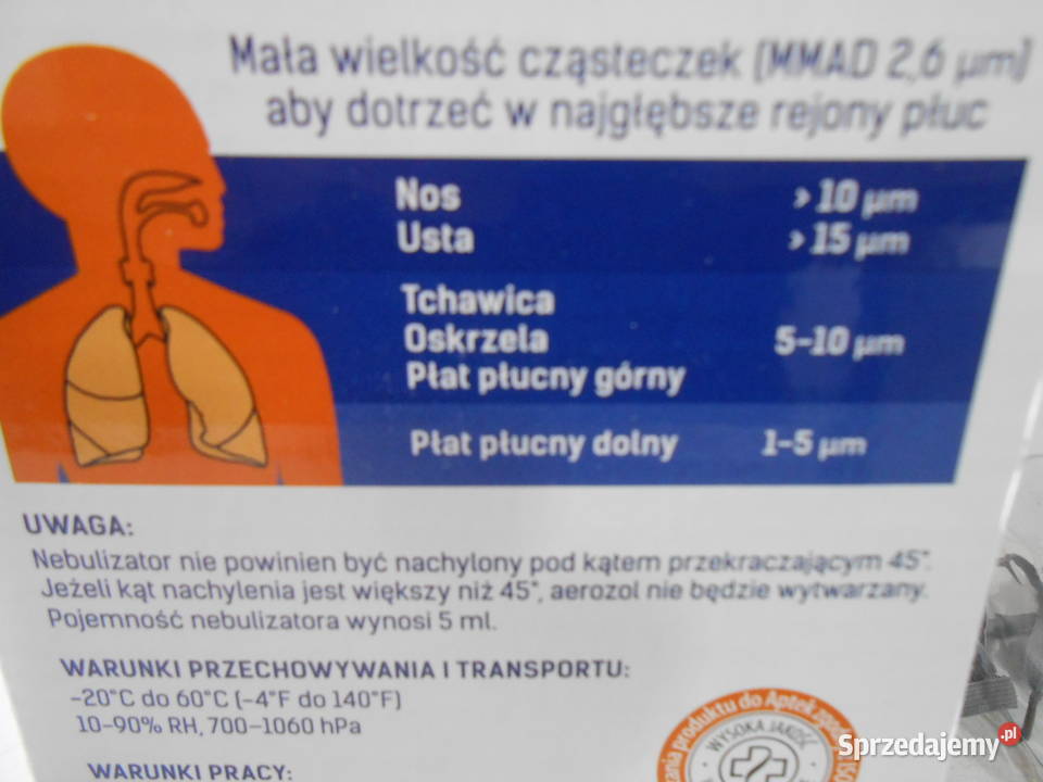 Inhalator Compact tłokowy Urządzenia Katowice