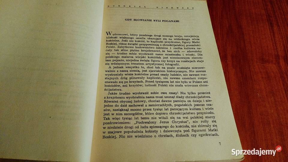 Chrzest Polski Jerzy Dowiat Biblioteka Wiedzy Książki naukowe i popularnonaukowe pomorskie Gdańsk sprzedam