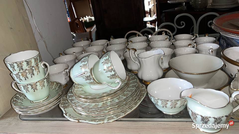 Filiżanka z talerzykiem deserowym i śniadaniowym Gdańsk sprzedam