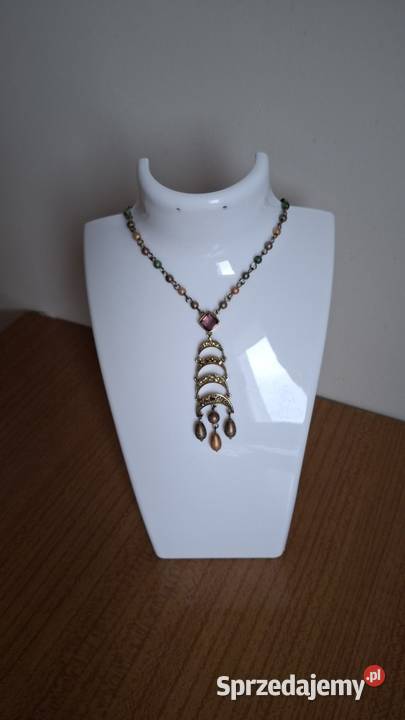 Sprzedam korale z piękną zawieszką Lublin sprzedam