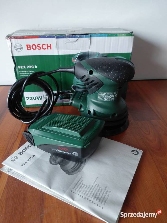 Szlifierka mimośrodowa sieciowa Bosch PEX 220 A Tychy