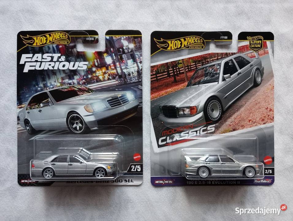 Hot Wheels MercedesBenz 500 SEL MercedesBenz 190