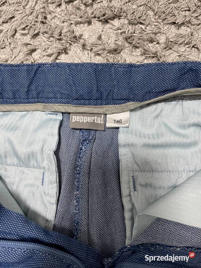 Spodnie garniturowe eleganckie 146 Chełm